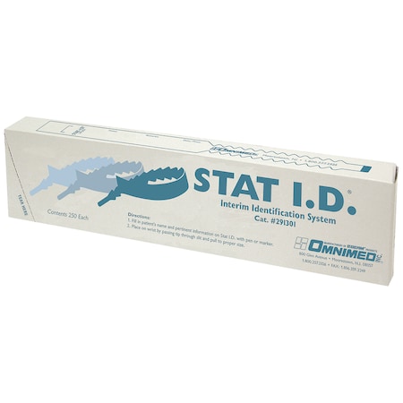 Omnimed Patient Identification Bands, PK250 291301